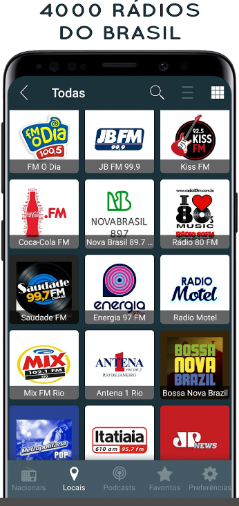 App Rádio no celular gratuito
