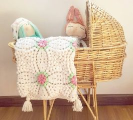 Cobertor de Crochet para bebês