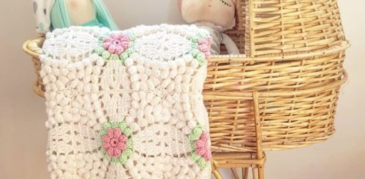 Cobertor de Crochet para bebês